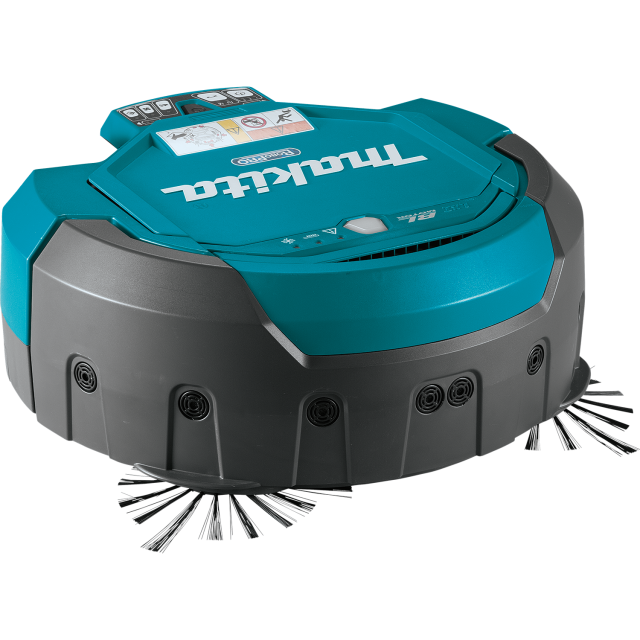 Robotic vacuum cleaner Makita, 2×18V, powered by Li-ion battery