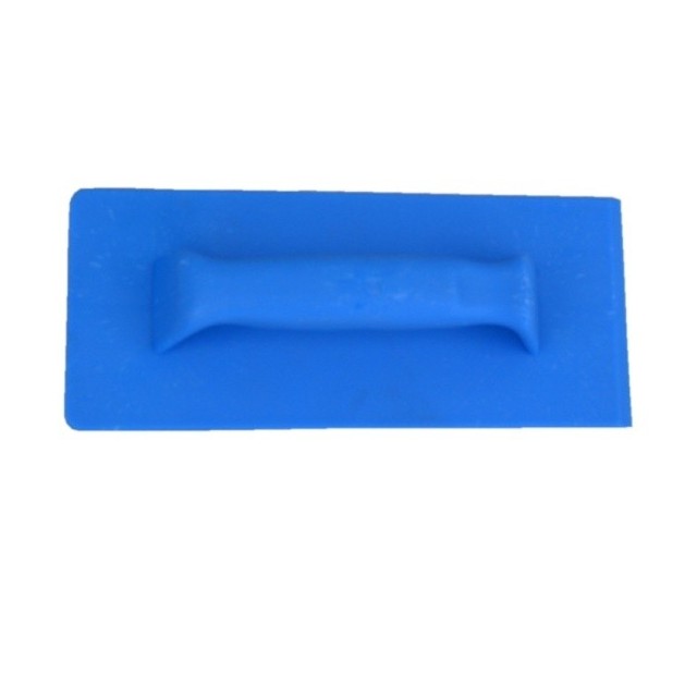 Sanding belt hand holder, blue. Merida