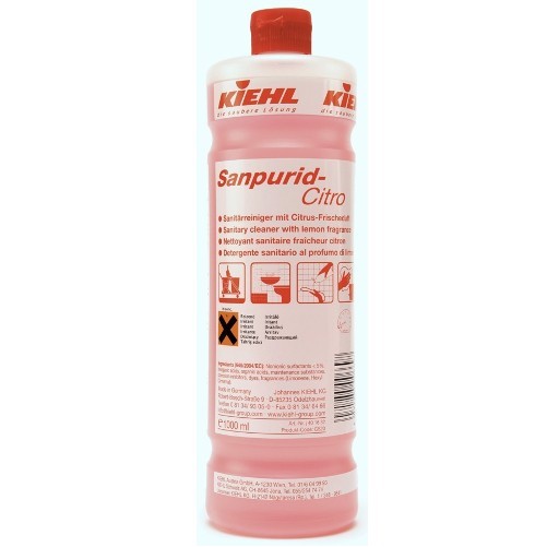 Tīrīšanas  līdzeklis  Sanpurid-Citro Sanitary cleaner 1L