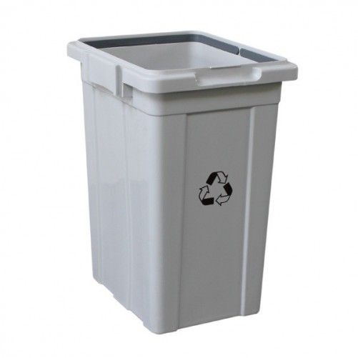 Dustbin, plastic, 33 L. Merida