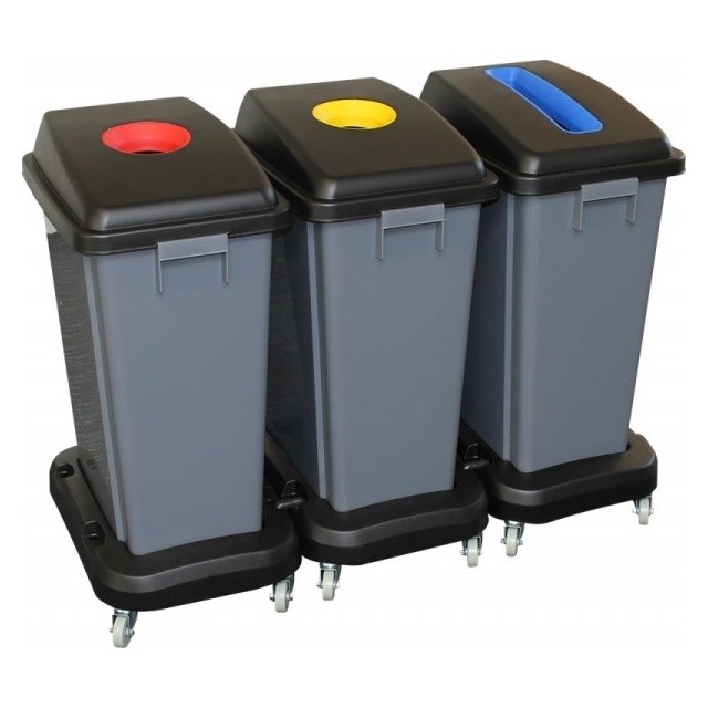 Dustbin 3×60 L. Merida