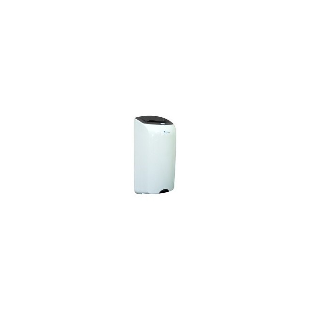 Dustbin 40 L, wall-mounted, open, white. Merida