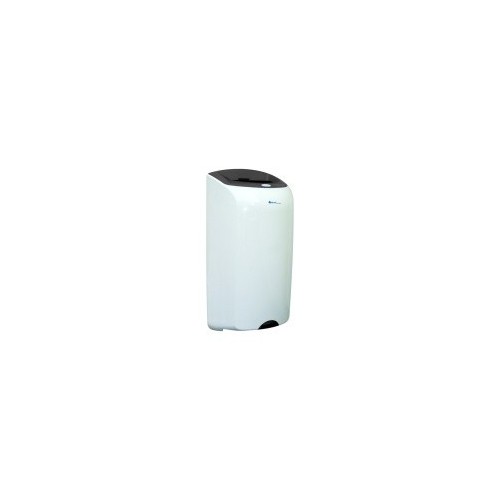 Dustbin 40 L, wall-mounted, open, white. Merida