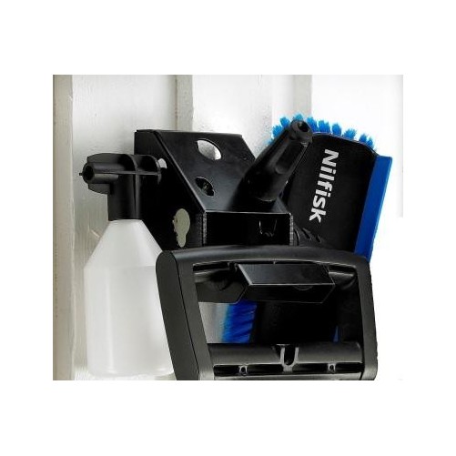 Wall mount for Nilfisk pressure washer and accessories