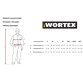 Jakk WORTEX 201, tumesinine, S