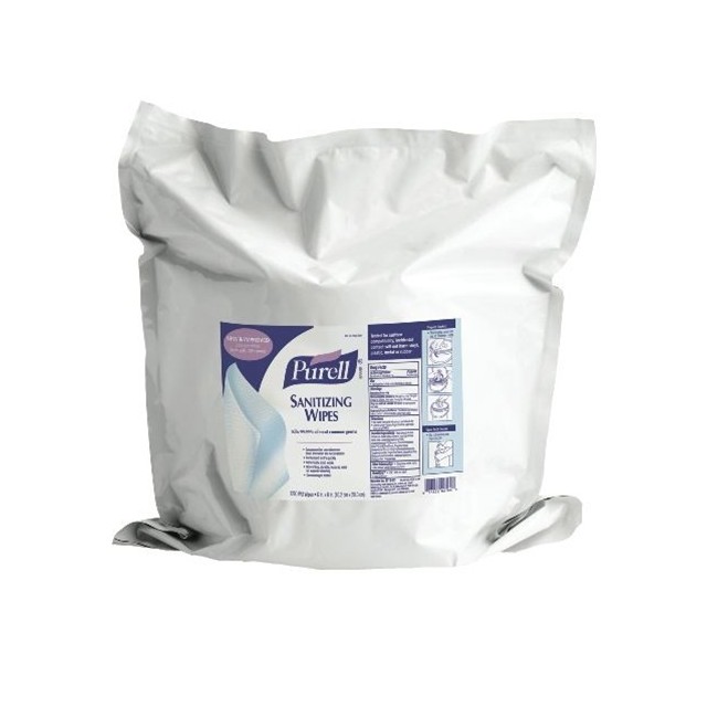 Cloths PURELL, antimicrobial cloths. Re-fill/1200 pcs/pack