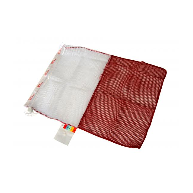 Concept mop washing bag, 80×80 cm, red and white