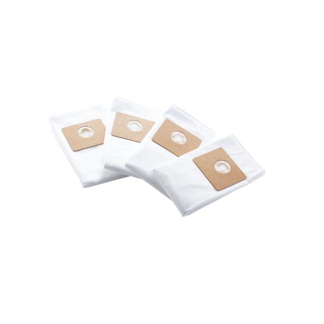 Multi II 22/30-litre fleece dust bag, 4 pcs