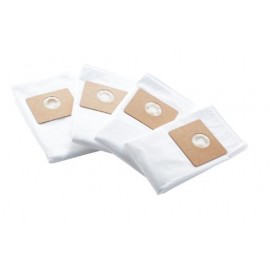 Multi II 22/30-litre fleece dust bag, 4 pcs