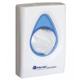 Hygiene bag dispenser Merida, white, plastic