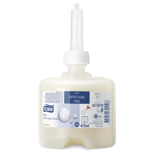 Tork Mild Liquid Soap Mini S2 vedelseep 475ml - Pesumati