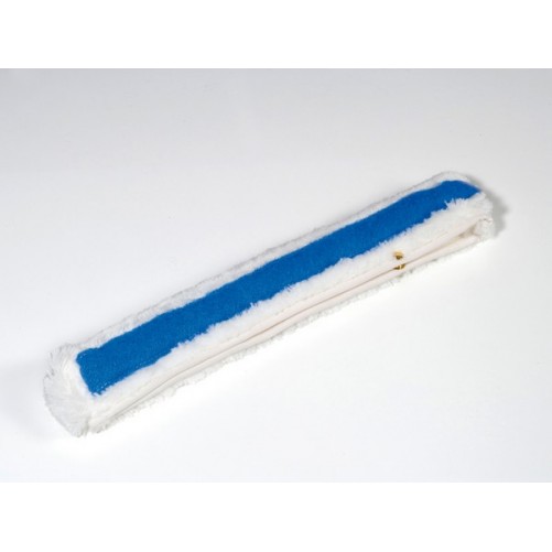 VDM cloth head with rub strip for window cleaner, 35 cm