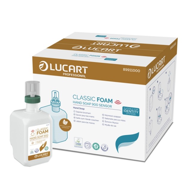 Lucart Classic Foam kätepesuvaht 900 ml automaatsele dosaatorile