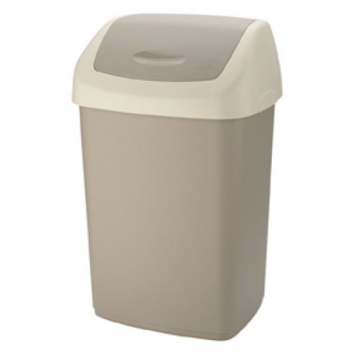 Aurora dustbin with swinging lid, 9 L