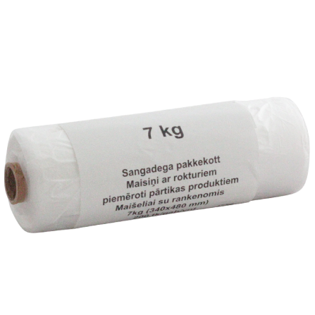 HDPE kilekott sang.3kg, 250tk/rull