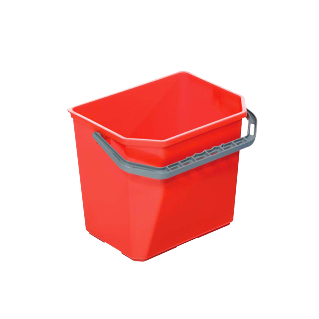 VDM 12-litre bucket, red