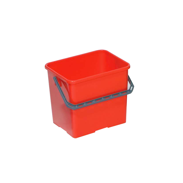 VDM 6-litre bucket, red