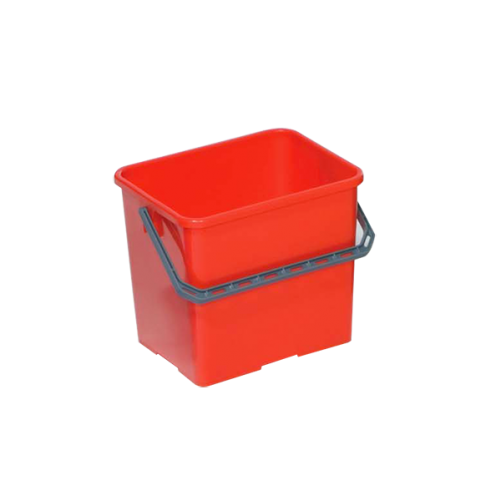 VDM 6-litre bucket, red