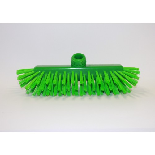 Scrubbing brush, 28.5×12 cm, green