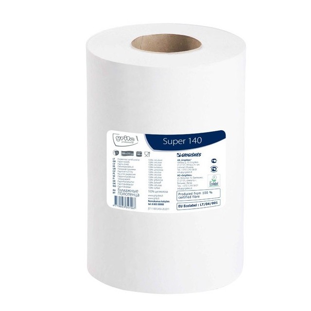 Grite Super 140 paper towel roll - Pesumati