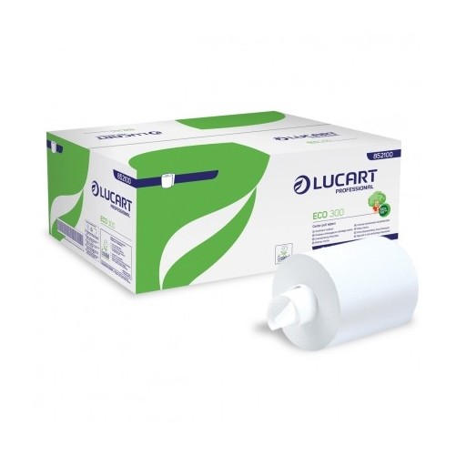 Lucart Eco 300 paper towel roll, centrefeed - Pesumati