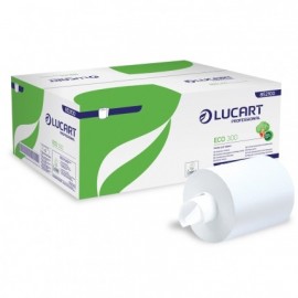 Lucart Eco 300 paper towel roll, centrefeed - Pesumati